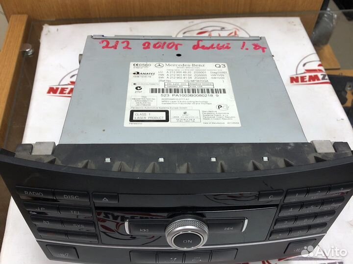 Магнитола mercedes w212 e212