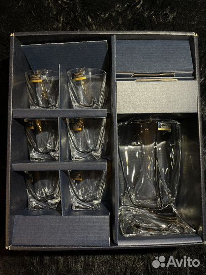 Хрустальный набор, для ликера