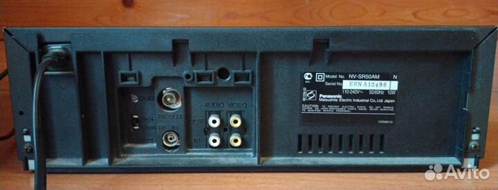 Panasonic NV-SR50AM видеомагнитофон