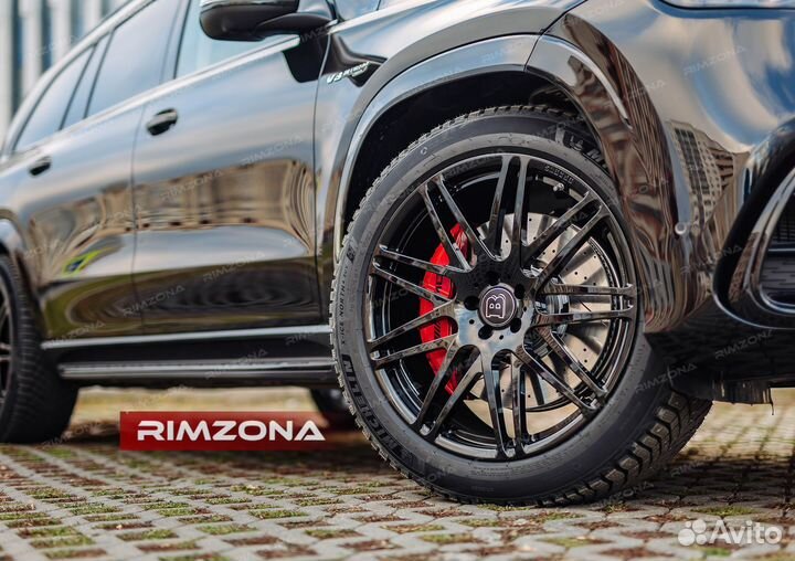 Кованые диски R22 на Mercedes-AMG GLS 63