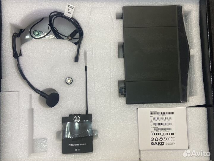 Радиосистема с головным микрофоном