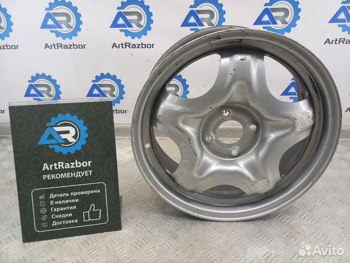 Штампованный диск R16 4x100