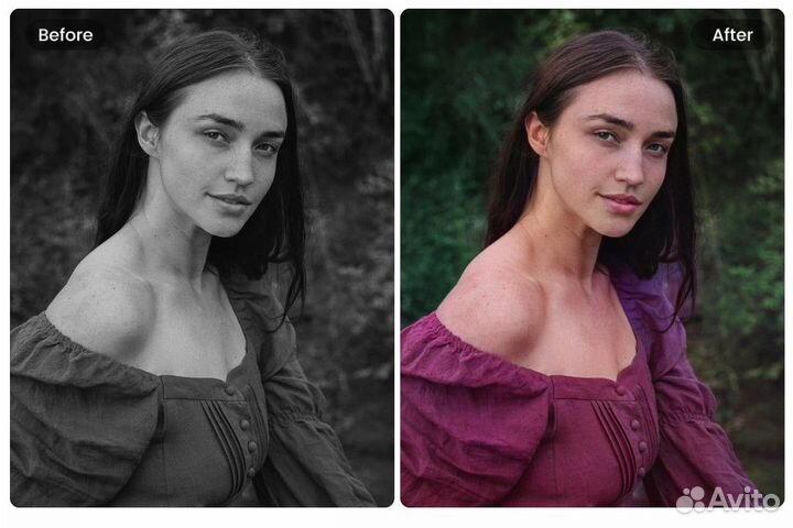 Сделаю ваше строе фото цветным