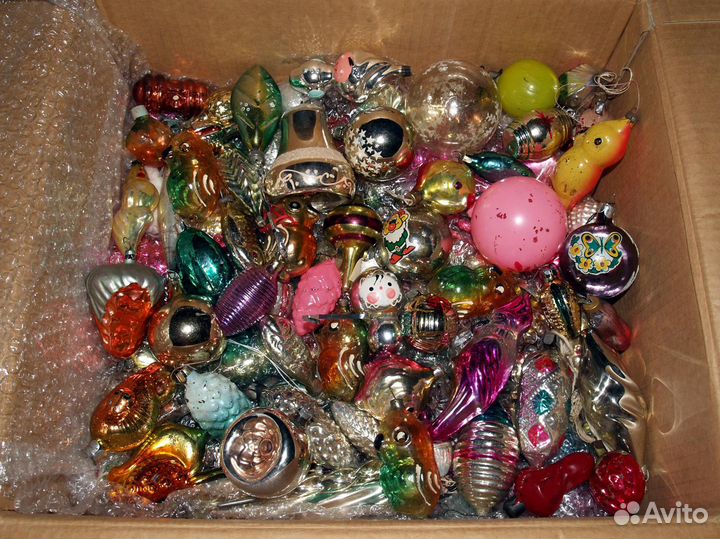 Елочные игрушки СССР 50-60-70-ые годы