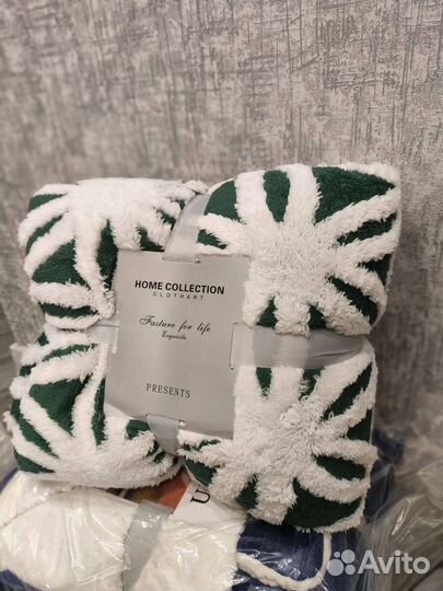 Плед на овчине 180х200