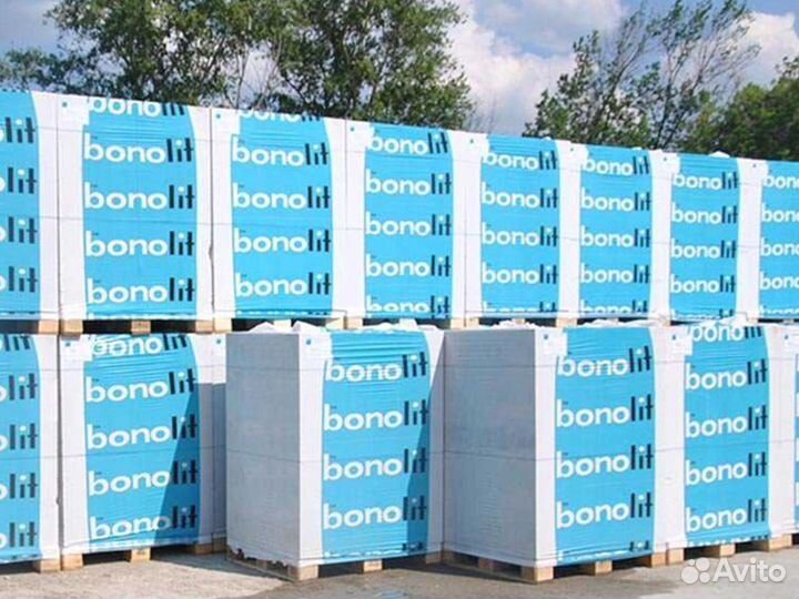 Газобетонные блоки Бонолит
