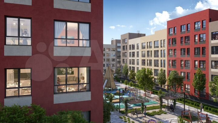 1-к. квартира, 46,8 м², 5/5 эт.