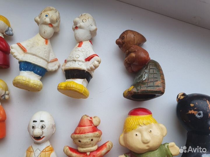 Игрушки колкий пластик СССР