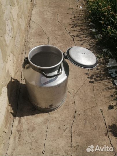 Фляга алюминиевая бу 40л