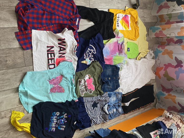 Вещи пакетом на девочку