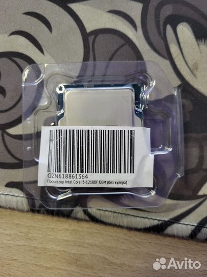 Процессор intel core i3 12100f