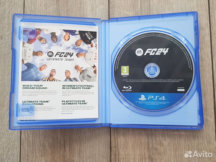 Ea FC 24 / Fifa 24 ps4 / ps5 диск