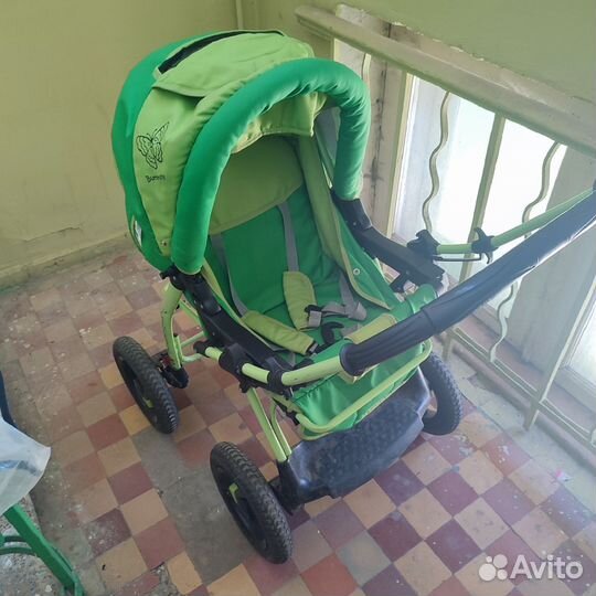 Коляска 2 в 1 бу