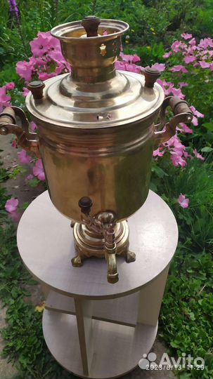 Тульский самовар на дровах на 3 литра