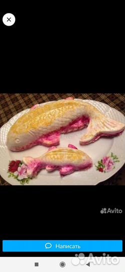 Форма для салата, заливного, хододца