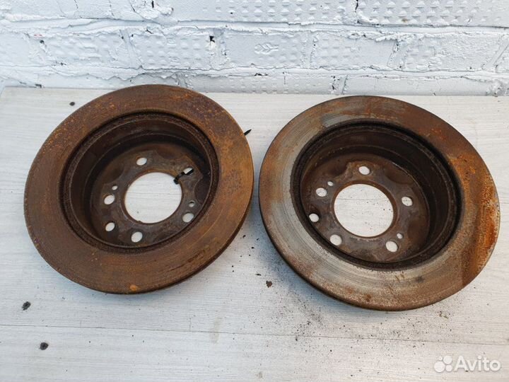 Диск тормозной задний Ssangyong Kyron DJ D27DT