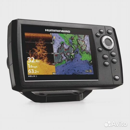 Humminbird Helix 5 chirp GPS G3 PT эхолот