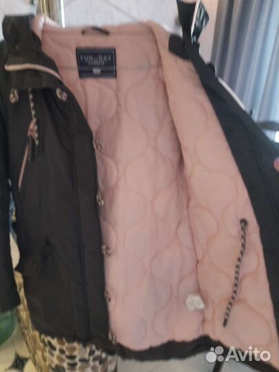 Куртка парка для девочки