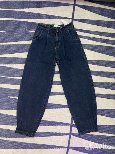 Джинсы zara бананы
