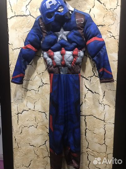Костюм капитан америка для мальчика