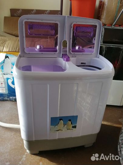 Стиральная машинка полуавтомат