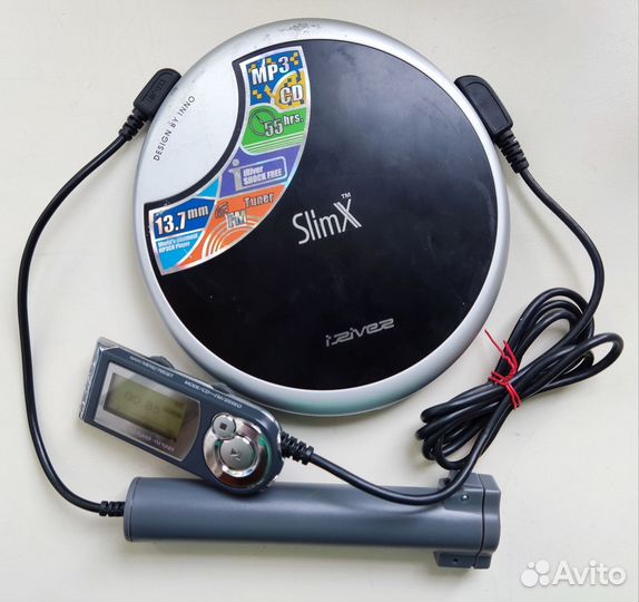 IRiver SlimX iMP-550, кассетный плеер Sony walkman