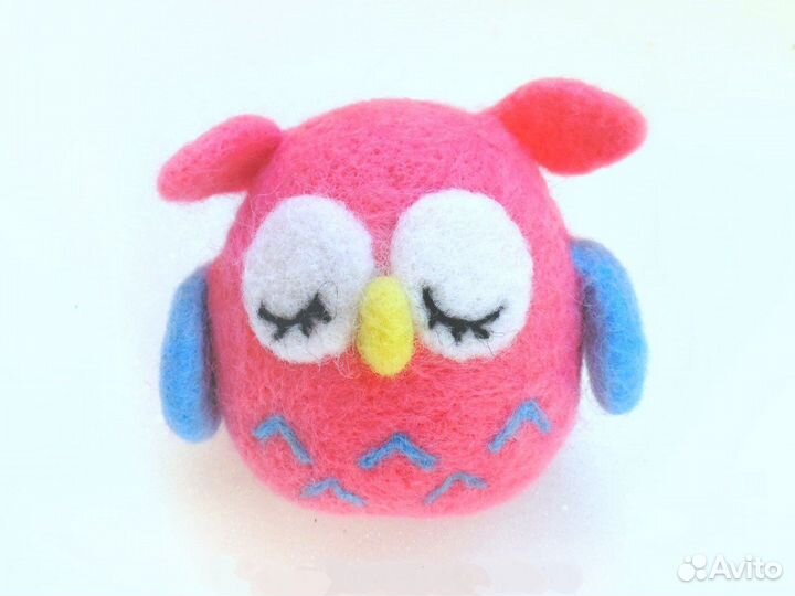 Совенок игрушка из войлока