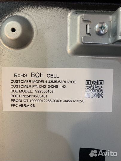 Разбор MI L43M5-5ARU