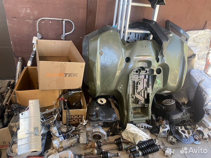 Suzuki kingquad запчасти