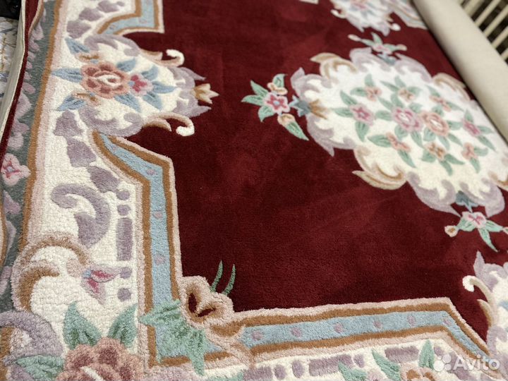 Ковер бу шерстяной китайская лепка