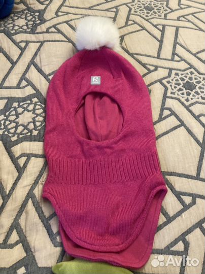 Шапка шлем reima 54,100 шерсть