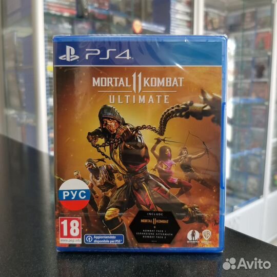 Mortal Kombat 11 Ultimate PS4 (новый)