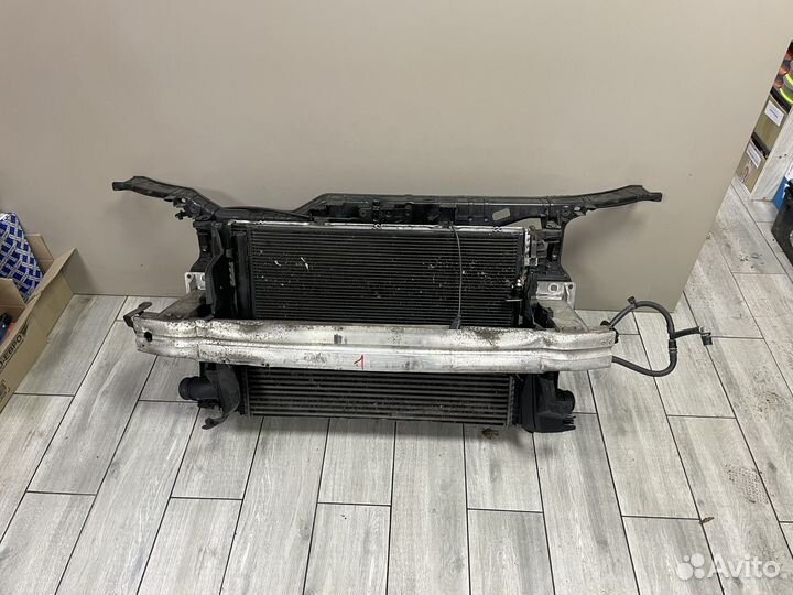 Кассета радиаторов Ауди А4 8К Б8 Рестайлинг