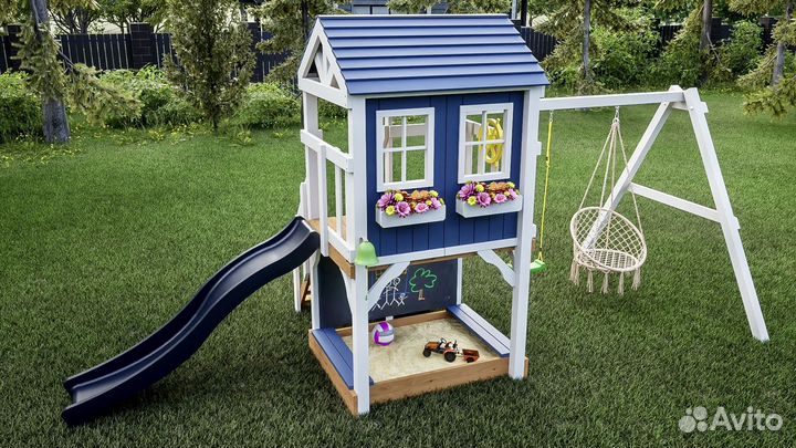 Детский игровой домик уличный