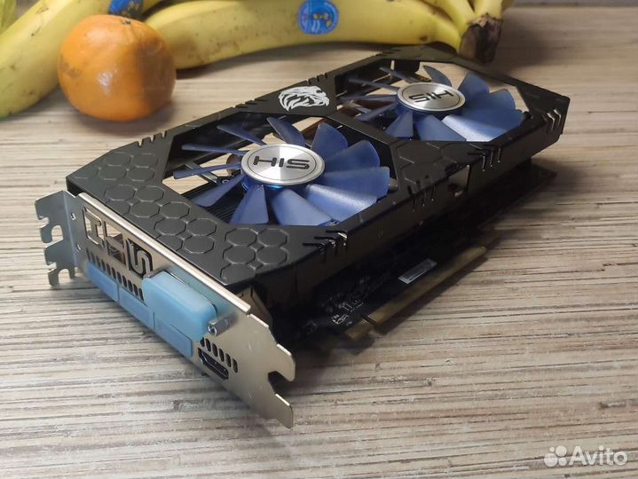 Видеокарта HIS RX480 4gb