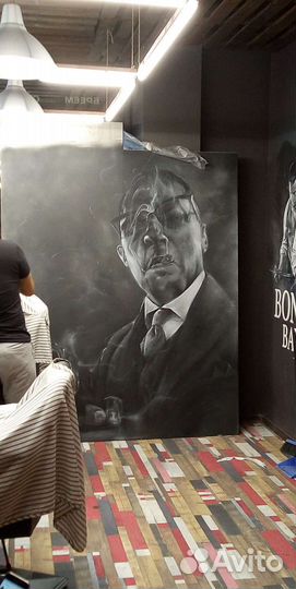 Роспись стен, граффити