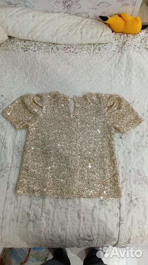 Блузка zara для девочки 134