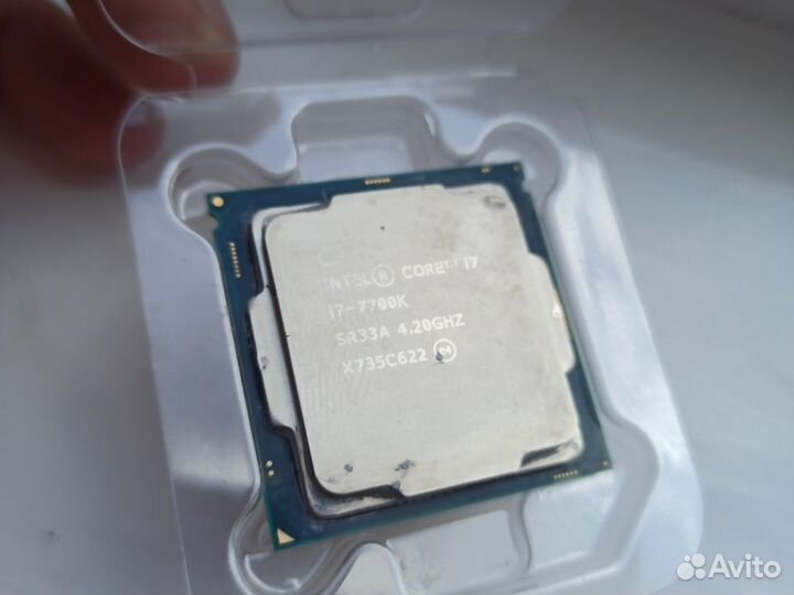 Процессор intel core i7 7700k возможно с дефектом