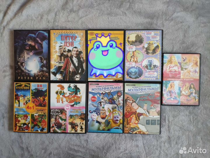 DVD диски: разное кино