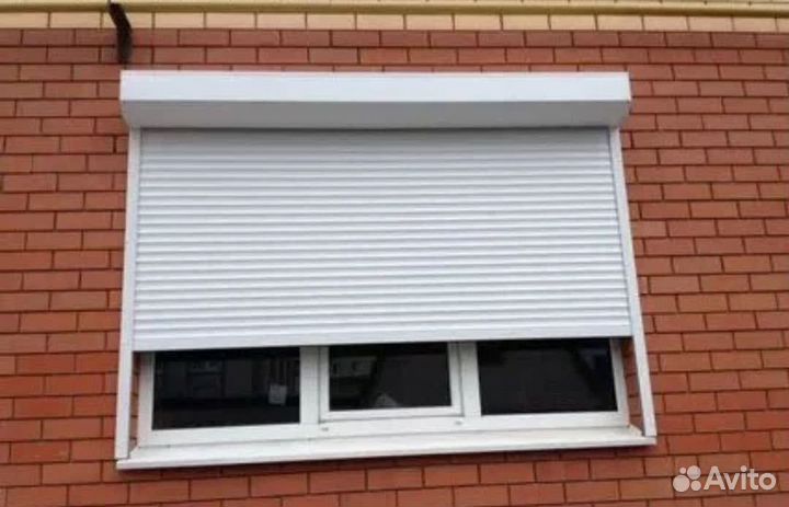 Роллетные ворота новые (установка+доставка)