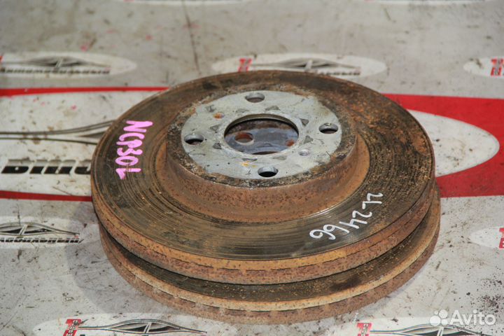Тормозной диск перед c Toyota Funcargo NCP20 2NZ-F