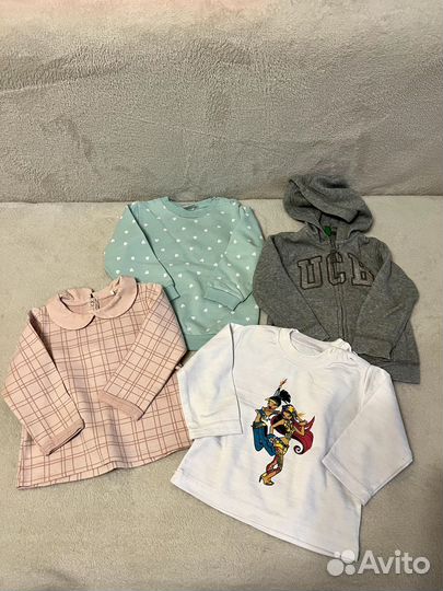 Пакет одежды на девочку 86