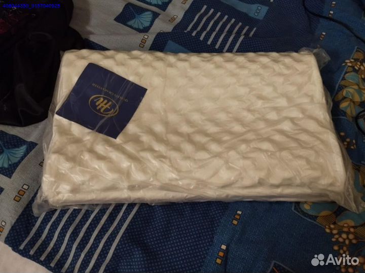 Ортопедическая подушка с наловочкой (Арт.11260)