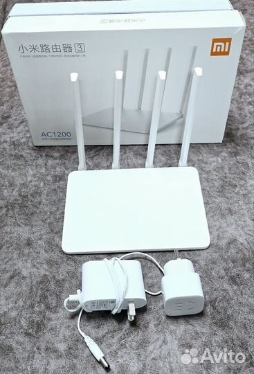 Wi-Fi роутер xiaomi router AC1200 EU