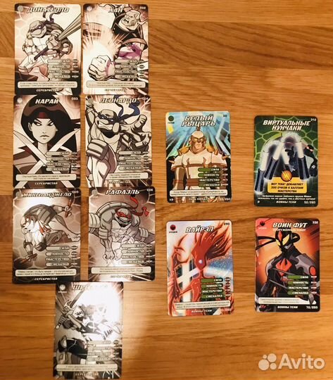 Черепашки ниндзя 219 шт