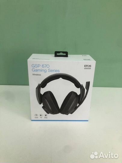 Bluetooth гарнитура Sennheiser GSP670, черный