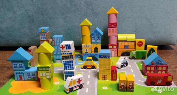 Деревянный конструктор 