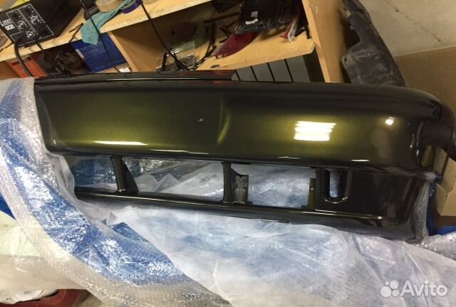 Бампер Ваз 2110 2111 2112 цвет Золото инков 347