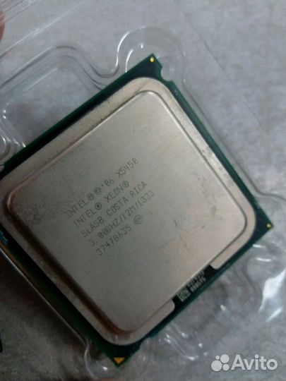 Процессор S775 Intel Xeon X5450 4 ядра по 3,0Ghz
