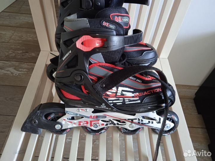 Роликовые коньки детские с защитой